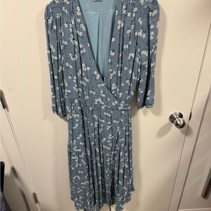 Kate Middleton Boden Floral Wrap Dress